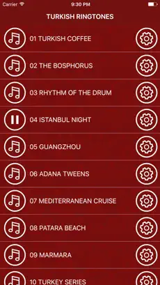 Screenshot 2 Tonos de llamadas Turcas - Canciones orientales iphone