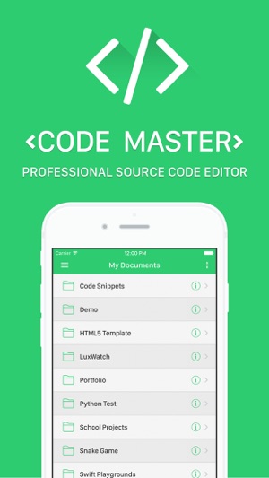 Code Master - Source Code Editor(圖1)-速報App