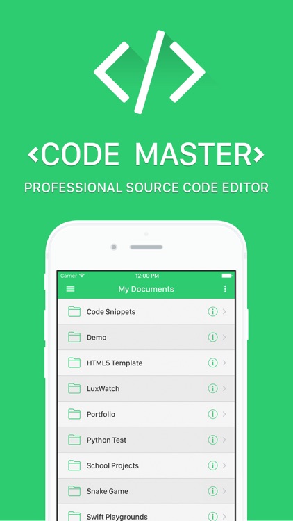 Code Master - Source Code Editor