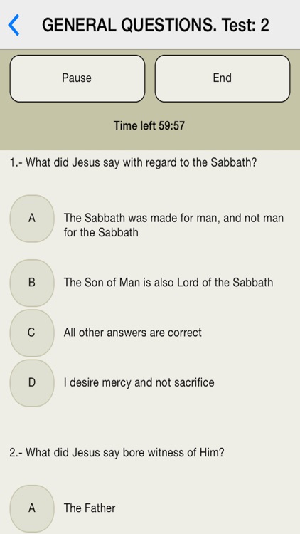 The bible quiz game screenshot-4