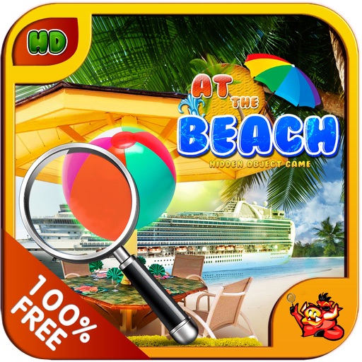 At the Beach - Hidden Object Secret Mystery Search Icon