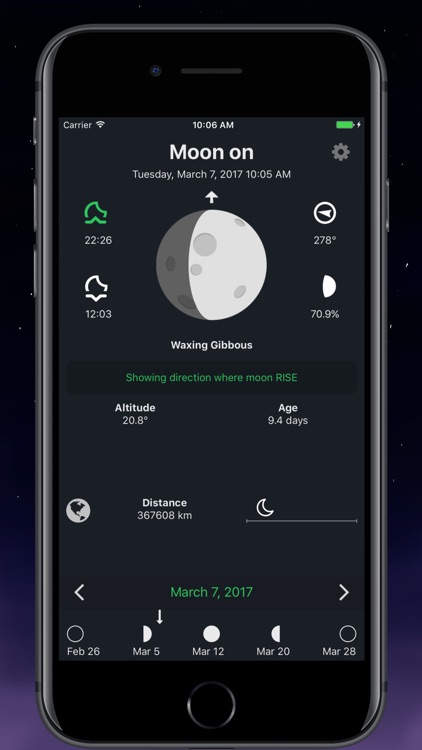 Moon Now - Lunar Phases