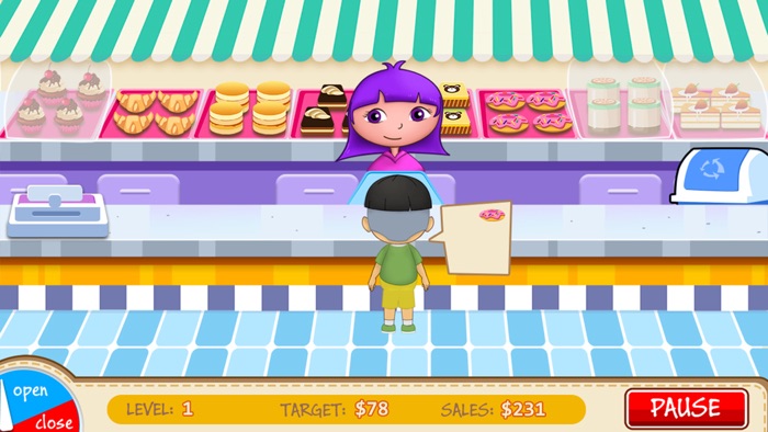 小公主梦幻咖啡甜点屋打工-女生蛋糕店养成小游戏单机