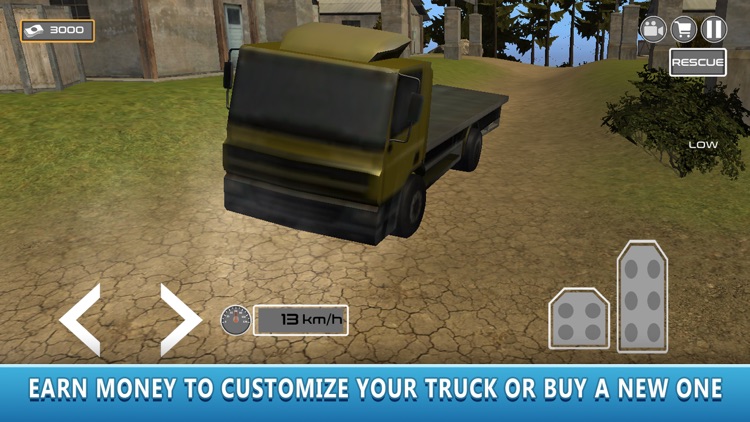 Semi Truck 4x4 Off-road Race Simulator Full screenshot-3