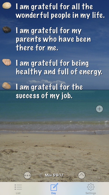 Gratitude Rock - Journal of Positive Thoughts