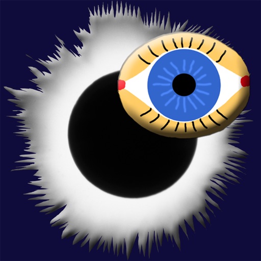 Solar Eclipse Totality Observer Icon