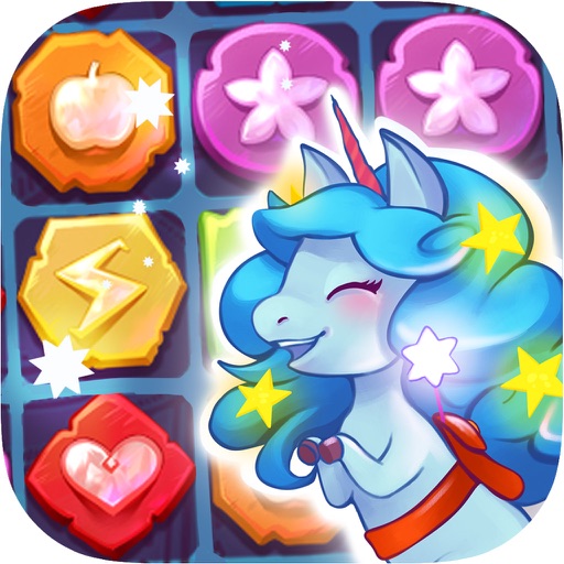 Unicorn Forest: Match 3 Puzzle icon