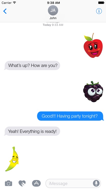 Veggie Stickers Pack - True Vegan Emojis Set