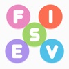 Fives - 5 Letter 1 Word, Word Puzzle Search
