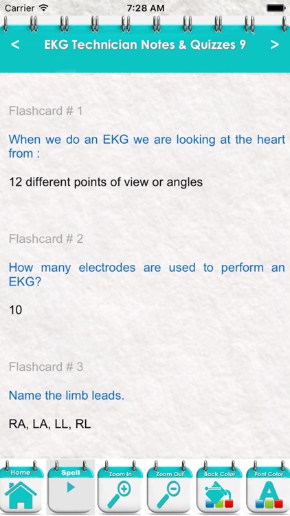 Electrocardiogram Technician EKG Exam 5100 Quiz screenshot-3