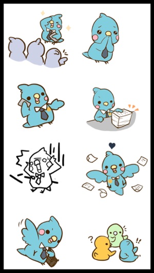 Business Bird Stickers(圖3)-速報App