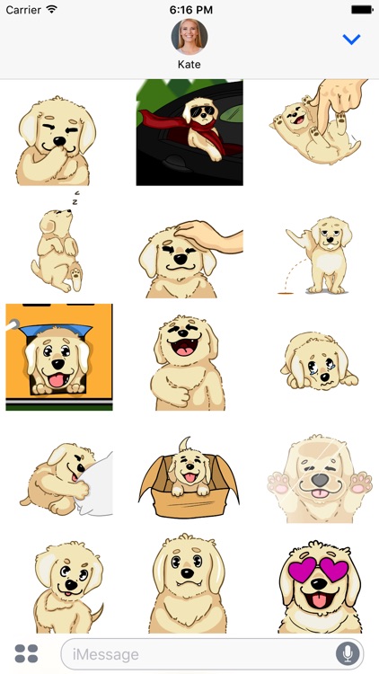 Larry the Lab - Animated Stickers