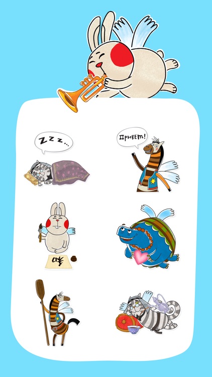 Flying Animals Selected Stickers