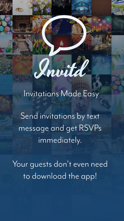 Invitd - Invitation Maker & RSVP by Text Message