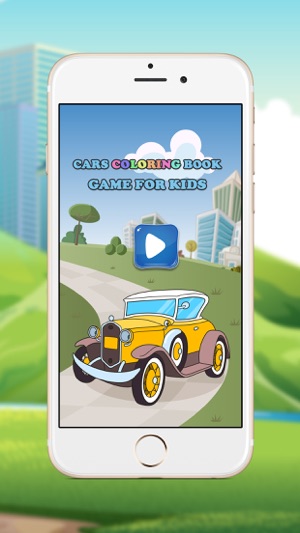 Cars Coloring Book Game for Kids