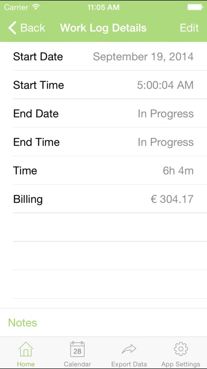 myWorkTime - Timesheet, Time and Billing Tracker screenshot-3
