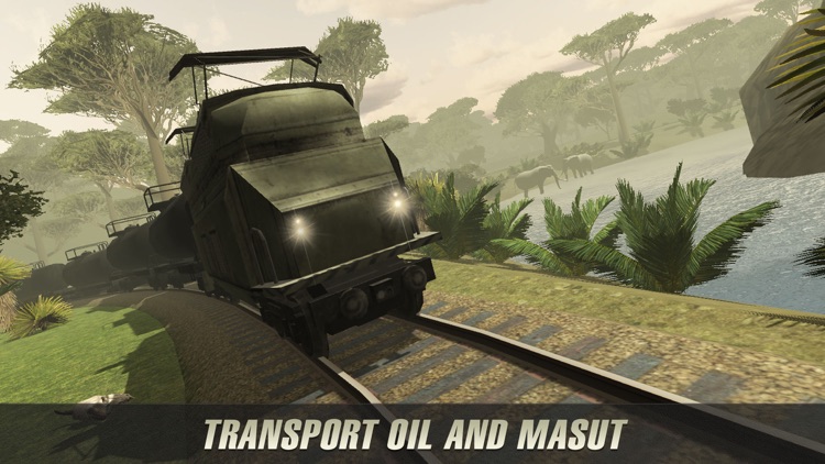 Oil Transporter: Train Driving Simulator 3D