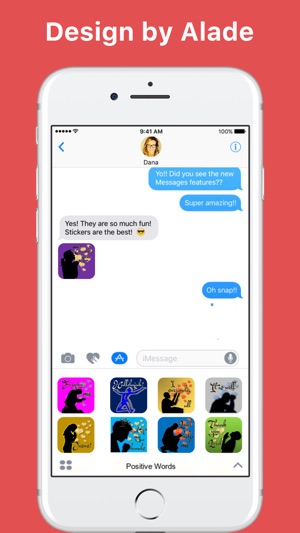 Positive Words stickers by Alade Expressions(圖1)-速報App