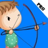 A Girl Champion In The Bow With Arrow PRO