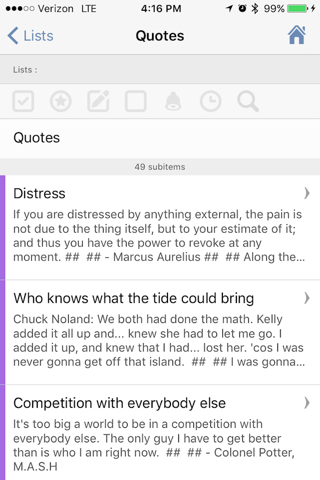 WhiteList - A List Taking and Note Making App screenshot 4