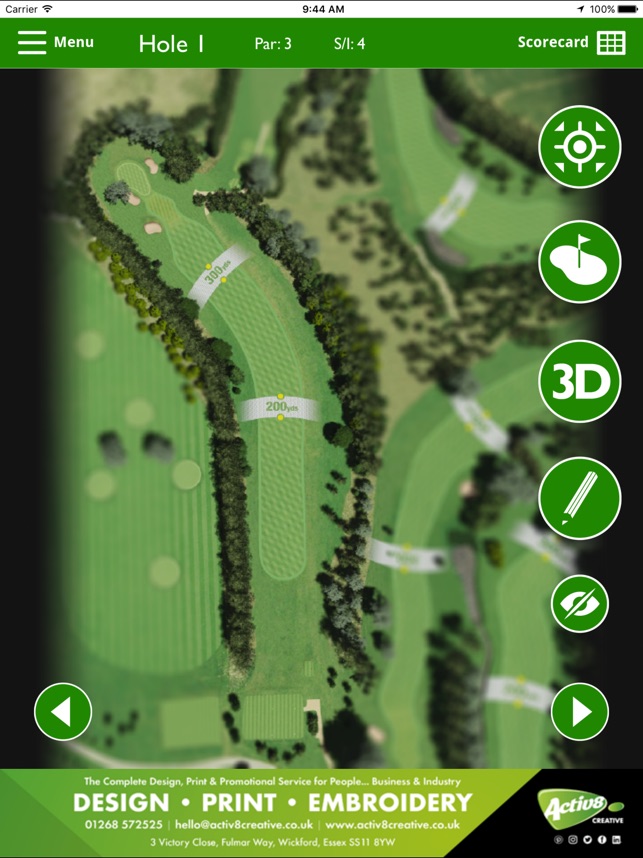 Abridge Golf Course & Country Club Buggy(圖3)-速報App
