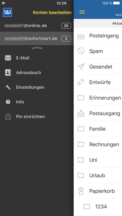 1&1 Mail screenshot-3