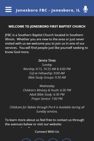 Jonesboro FBC - Jonesboro, IL screenshot 2