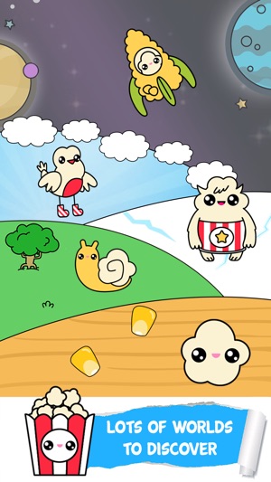 Popcorn Evolution Food Clicker(圖1)-速報App