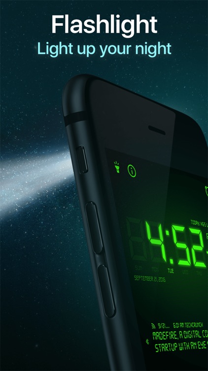 Alarm Clock HD - Digital Alarm Clock Display