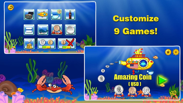 Amazing Coin(USD)- Money learning & counting games