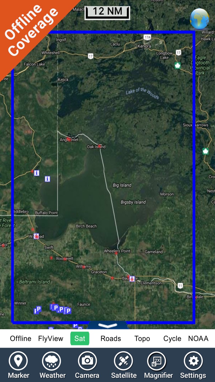 Lake of the Woods GPS Charts
