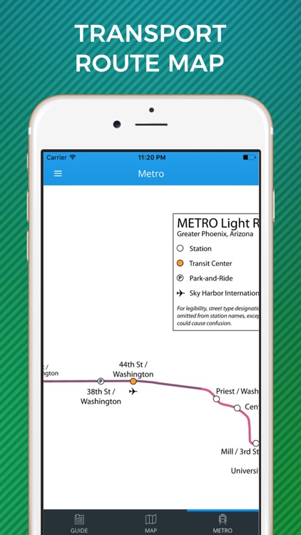Phoenix Travel Guide with Offline Street Map screenshot-4