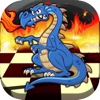 Checkers with Dragons &amp; Beasts Boards Pro