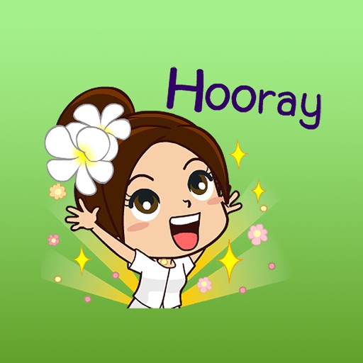 Mari The Positive Flower Blossom Girl iOS App