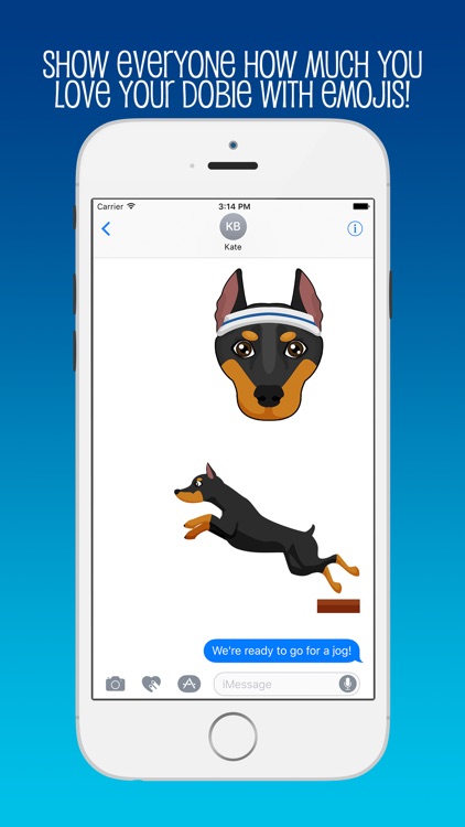 DobieMoji: Emojis for Doberman Pinscher Lovers!