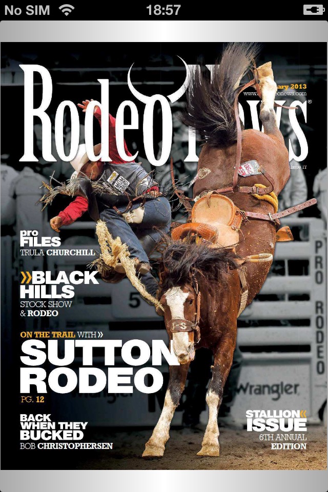 Rodeo News Nothin' But Rodeo screenshot 2