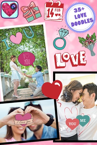 Valentine's Day Photo Editor & Love Camera screenshot 2