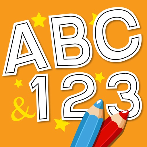 Anitrek Coloring - Alphabets & Numbers Colorbook icon