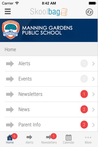 Manning Gardens Public School - Skoolbag screenshot 2