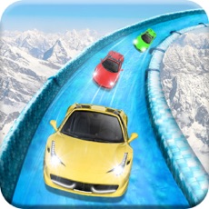 Activities of Frozen Water Slide Car driving simulator