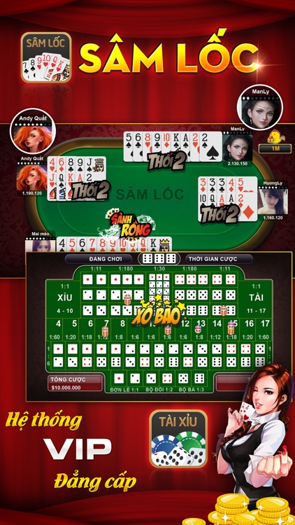Sanh Rong - Game danh bai screenshot-3
