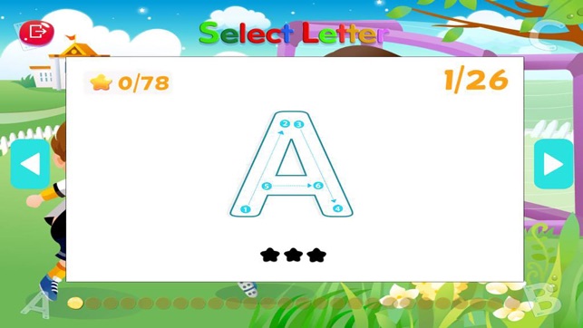 ABC Tracing Alphabet Learning Game for Kids(圖5)-速報App