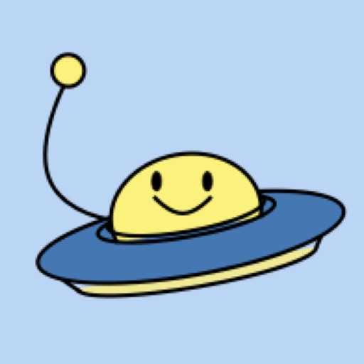 Kawaii UFO MOJI icon