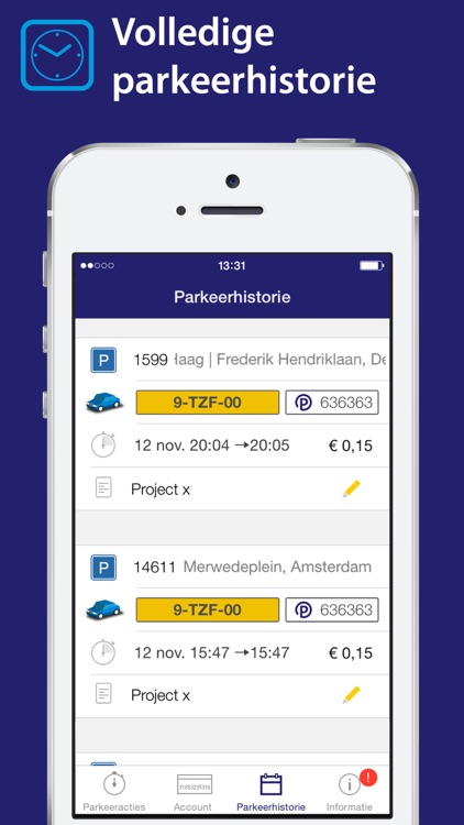 Park-line App screenshot-4