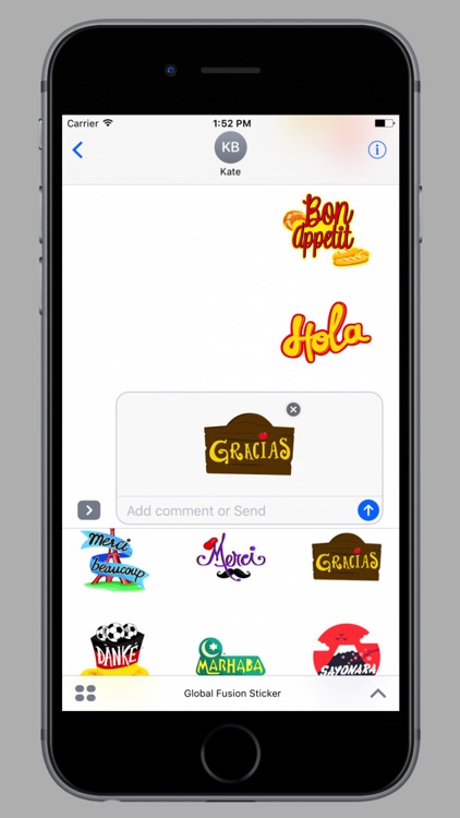 Global Fusion Sticker