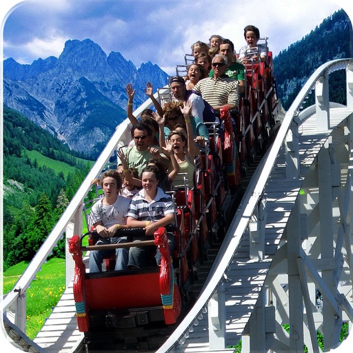 VR Amazing Roller Coaster Fun Pro icon