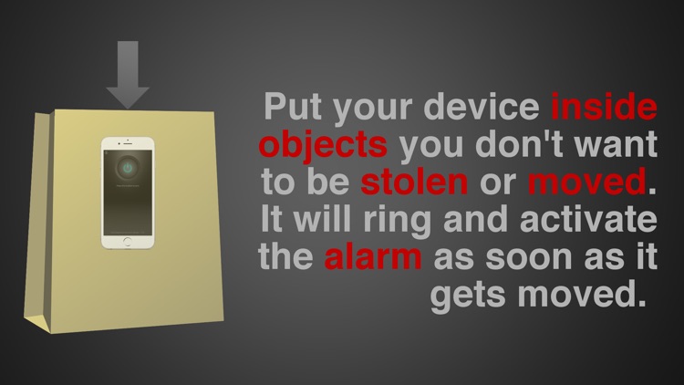 Motion Alarm Anti Theft Device