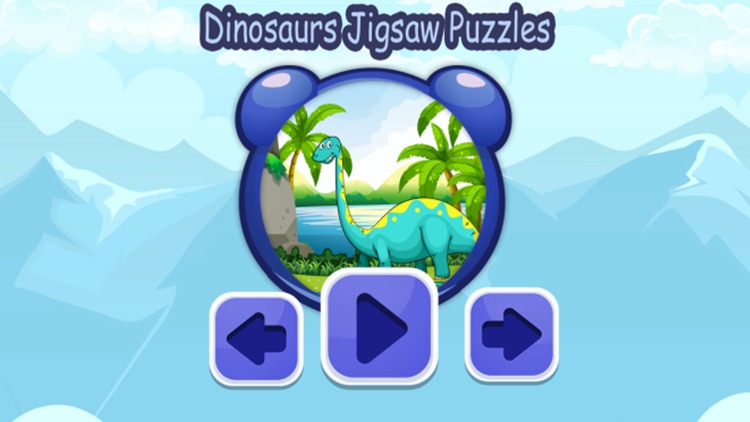 Dinosaurs Jigsaw for kids