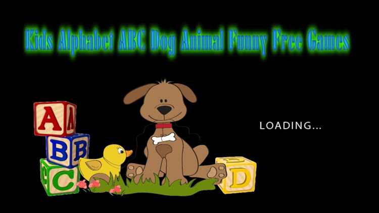 Kids Alphabet ABC Dog Animal Funny Free Games