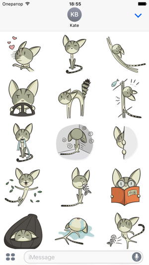 Protos Cat! Stickers